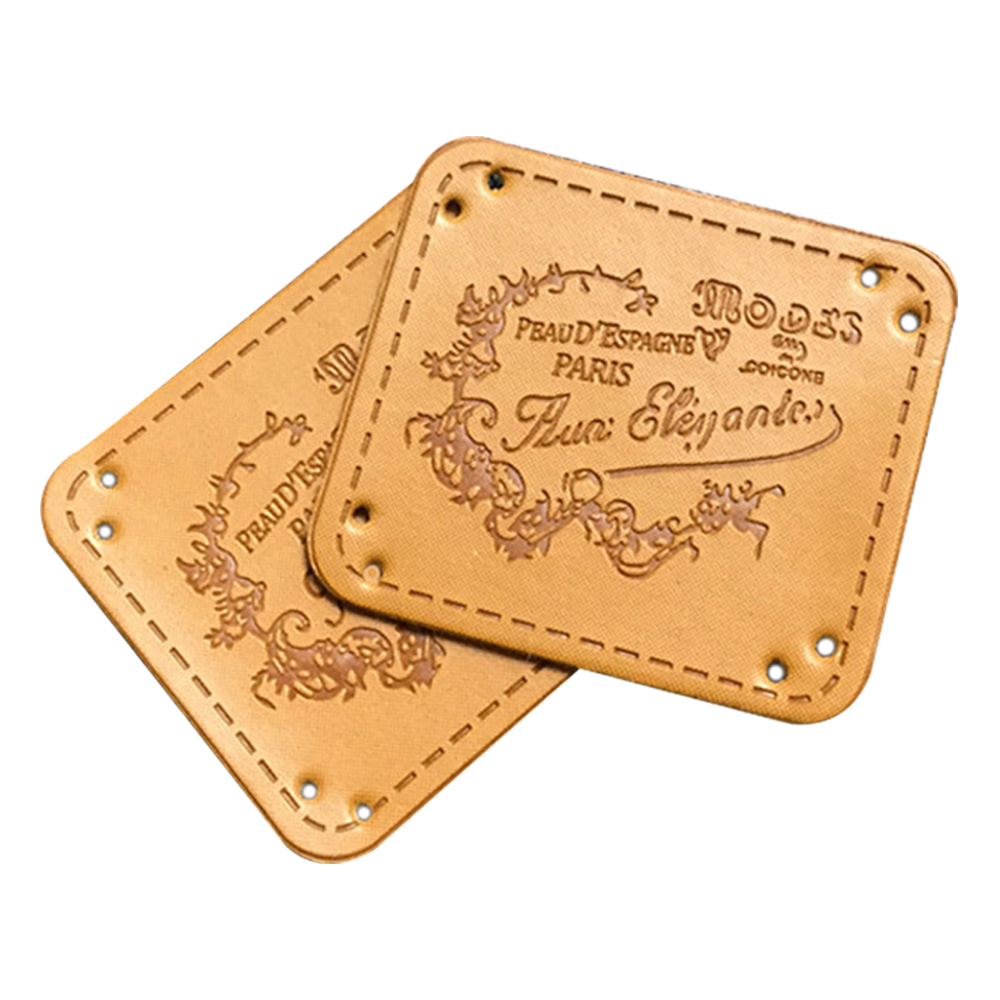 Sewing Labels - Handgefertigte Pariser Lederetiketten für Kleidung, Aufnäher