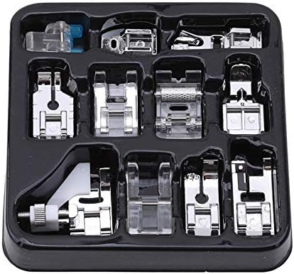 Sewing Expert - 11-teiliges Nähfüßchen-Set - Transportfuß-Kit für Brother,