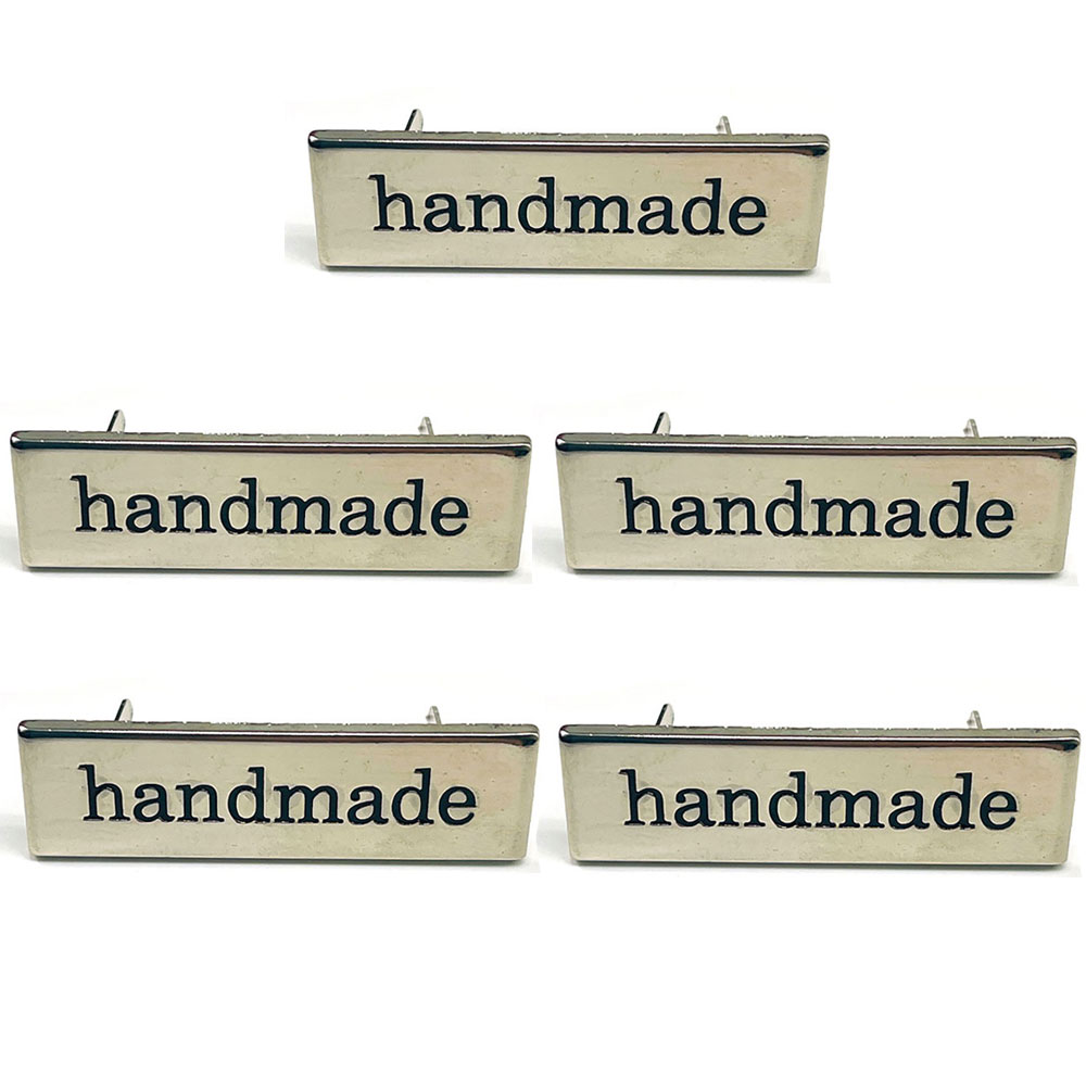 5 Stück handgefertigte Metalle – Sewing Labels Bewertung und Preis